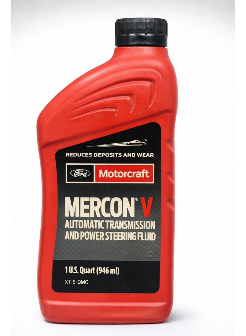 زيت ناقل حركة أوتوماتيكي ودركسون Motorcraft MERCON V – 946 مل (1 كوارت)